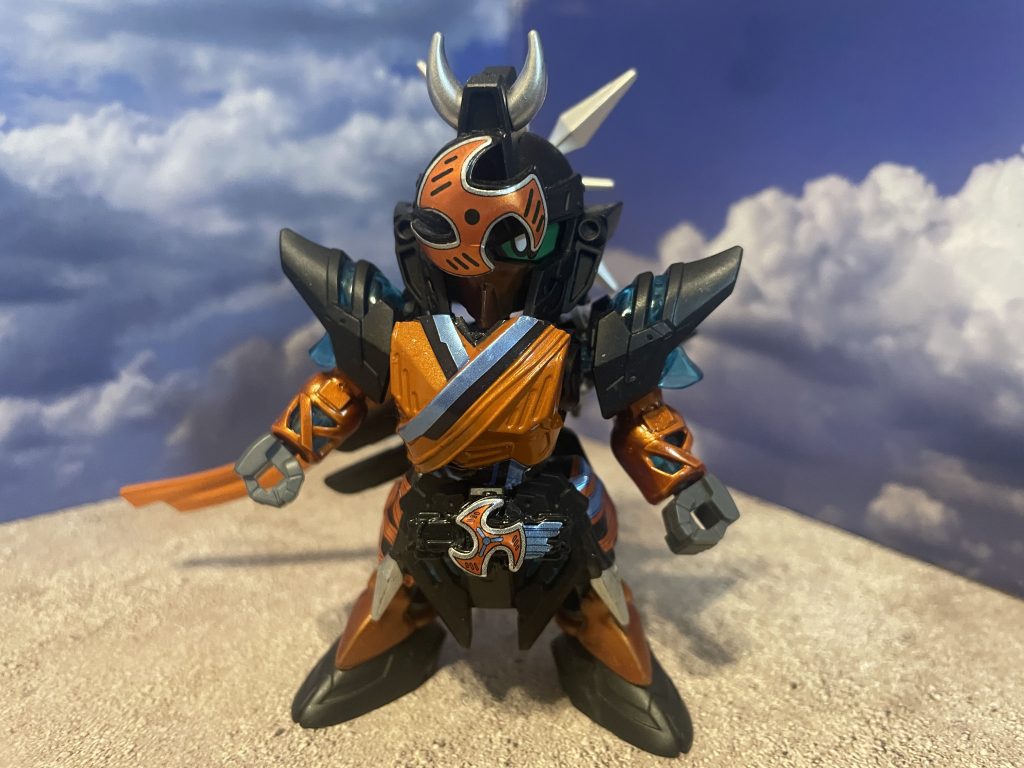 こちらはハッタリ！片手で5秒で敵を討ちます！