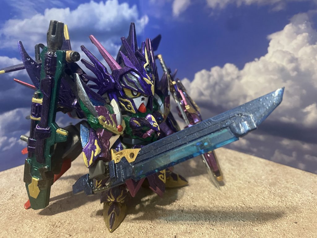 世界観的にはライフルもビーム剣もアレなんですが、盛ってます^_^