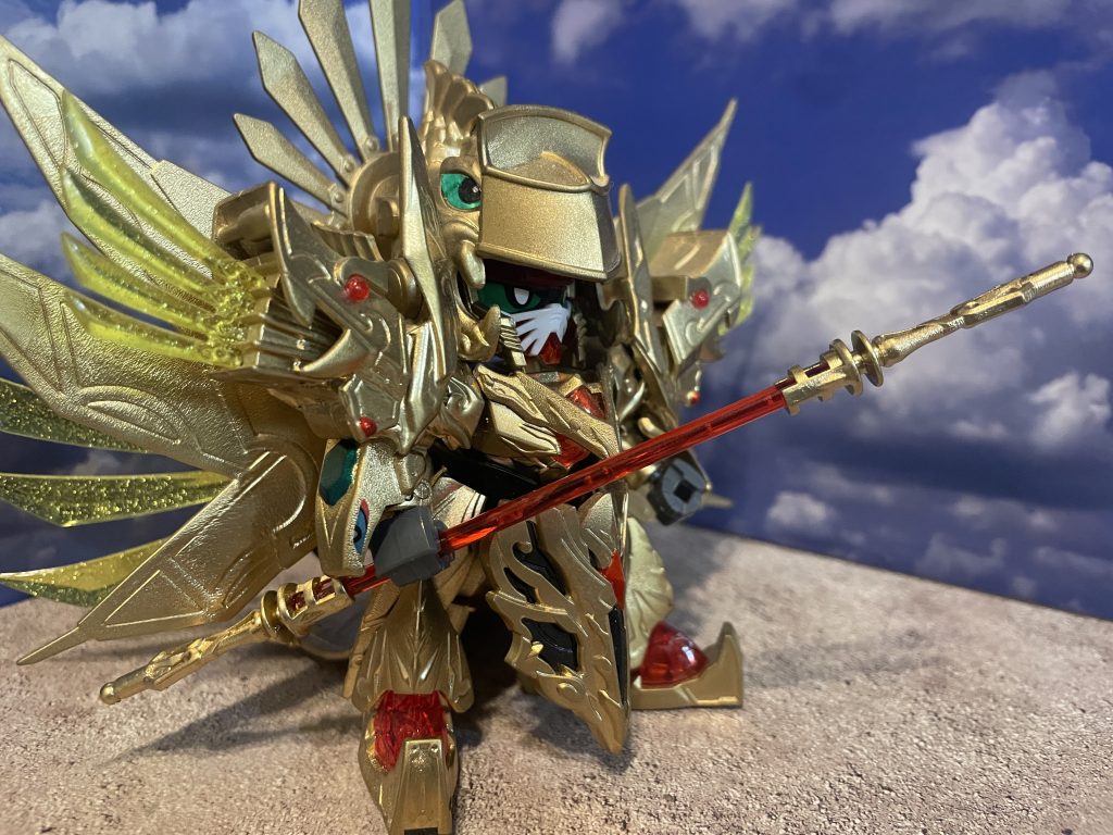 武装に悩みましたが、安易に棍でございます！