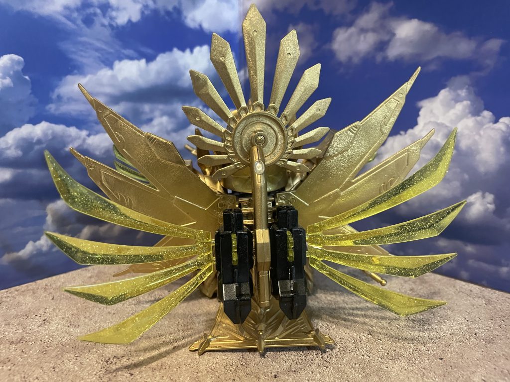 バックショット^_^太閤らしく後ろの垂れ？が光ります