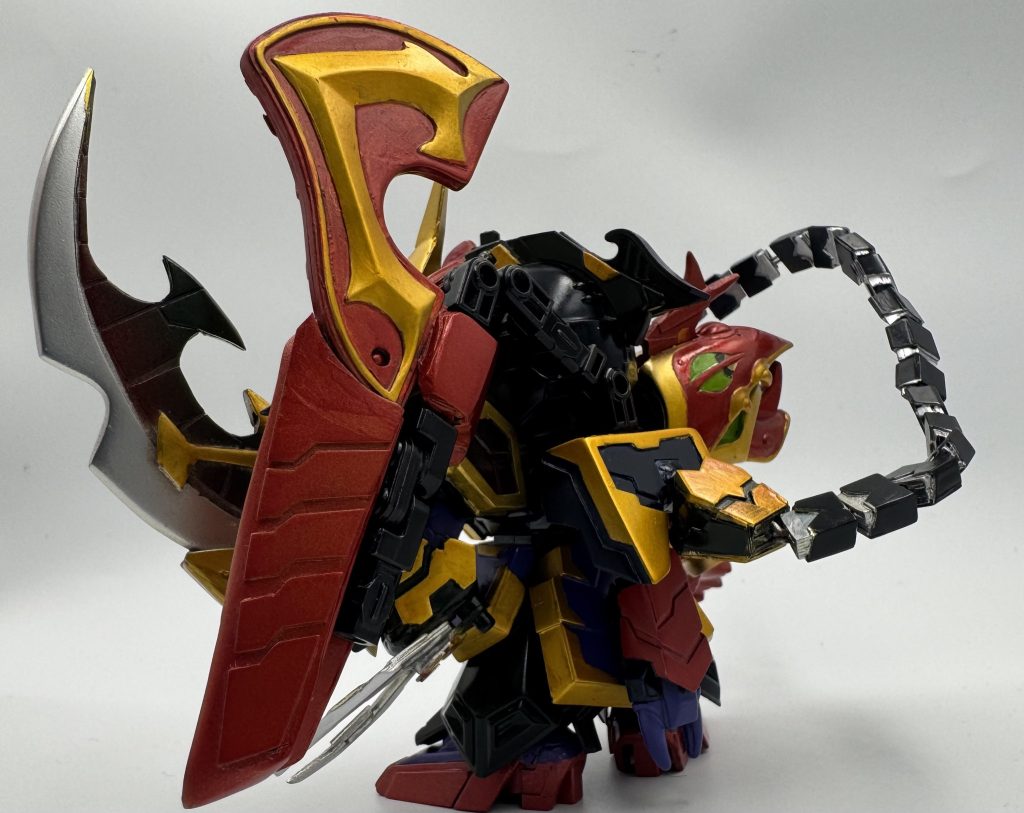 シールドを黒星砲と融合させることで迫力が出せました。