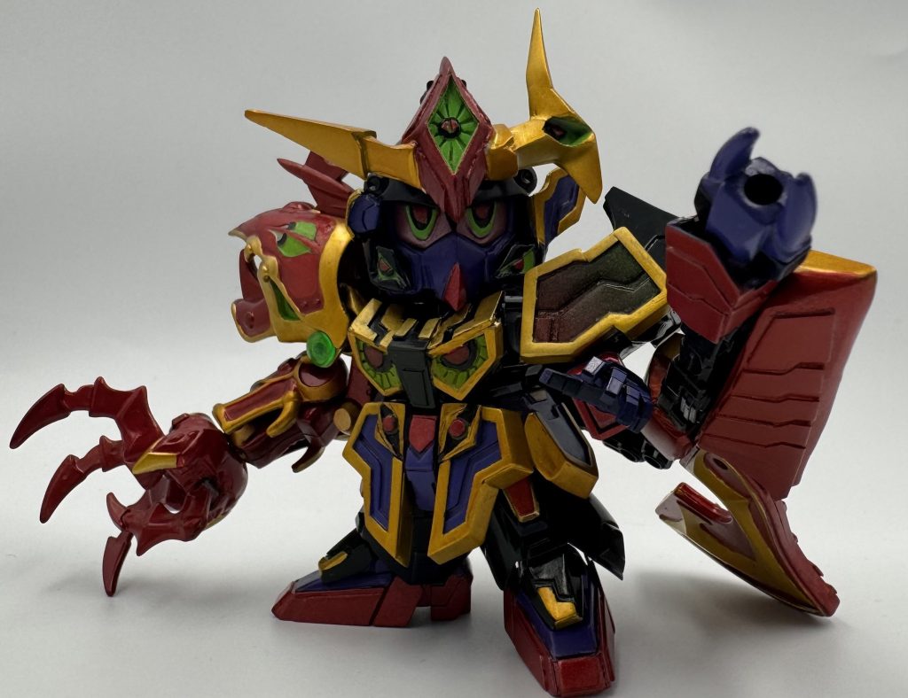 ゼルトザームにならい、黒星砲は構えることができます。