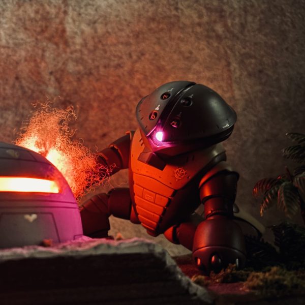 アッガイ　トーチカ破壊💥　ジオラマ🔥