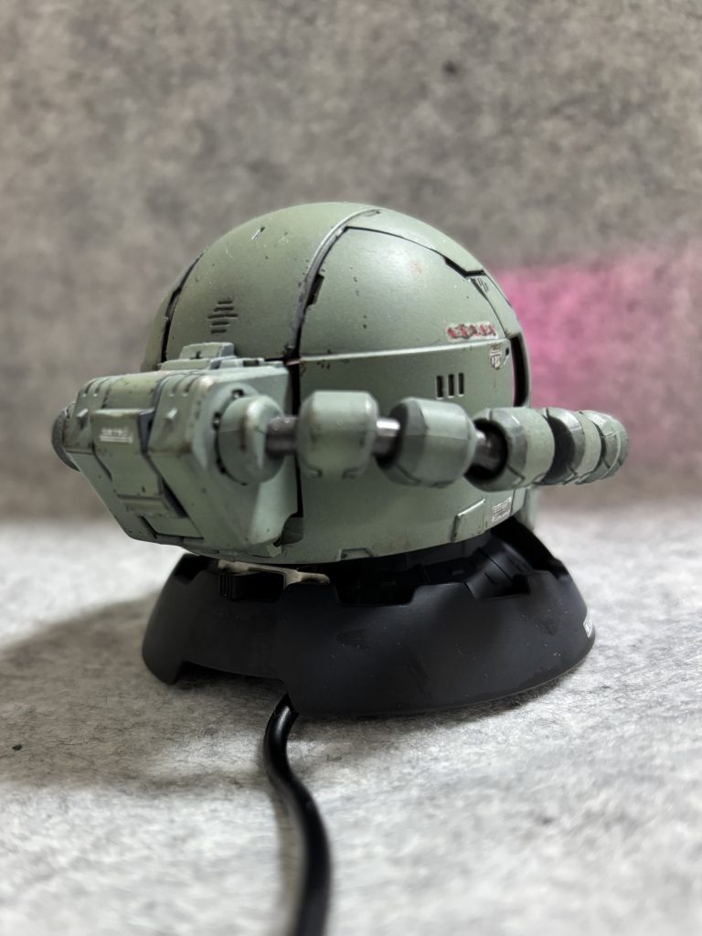 こちらのスイッチは首元に〜🕹️