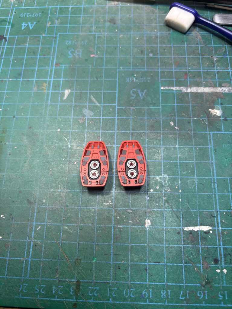 足裏も塗り分け