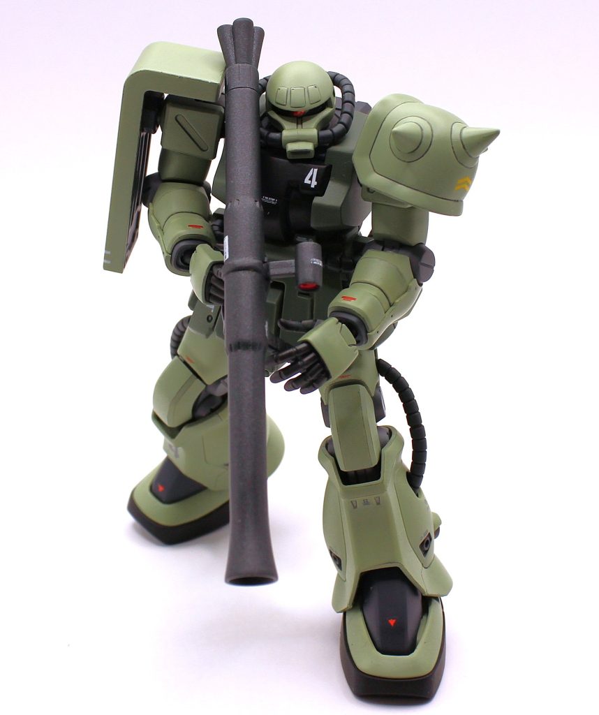 ザクマリナーや黒三、白狼、ジョニーの高機動型ザクも同様のフォーマットですよね。この仕様で沢山MSVキットを展開して欲しかったです。今となってはオリジンや新HGUCのザクフォーマットがあるので、このフォーマットはお役御免ですね。