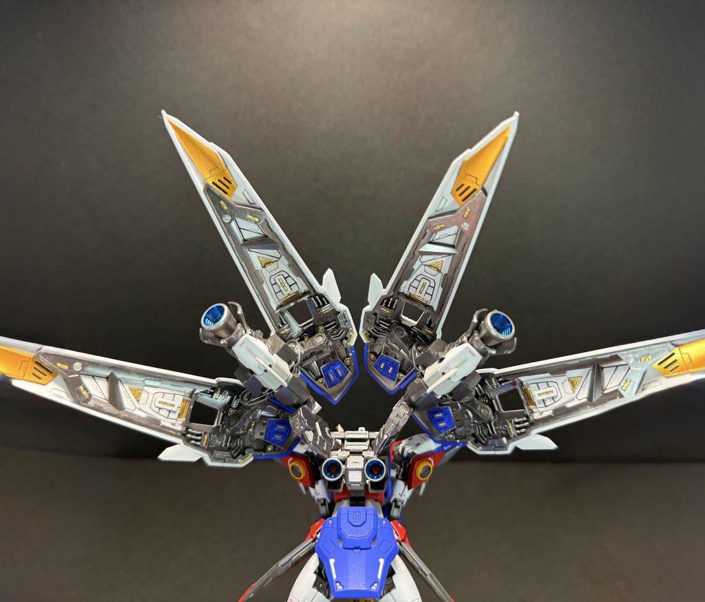 ウイングバインダー、バーニアを塗り分け情報量を増やすために塗り分けてみました&nbsp;