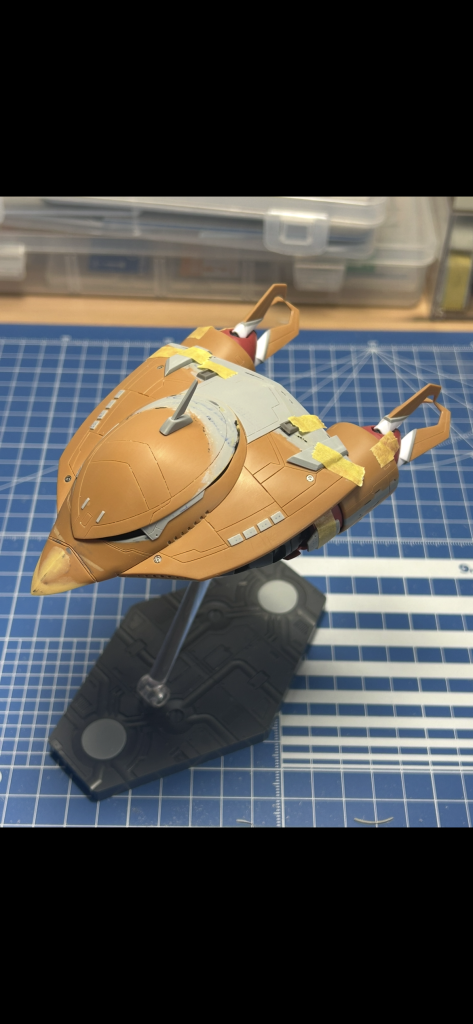 塗装前の状態です。ここから完成まで長いこと寝かせていましたw