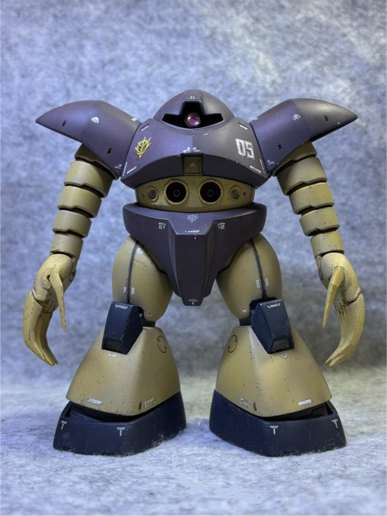 こんな感じに頭部が胴体に馴染んで更にどっしりと🥰