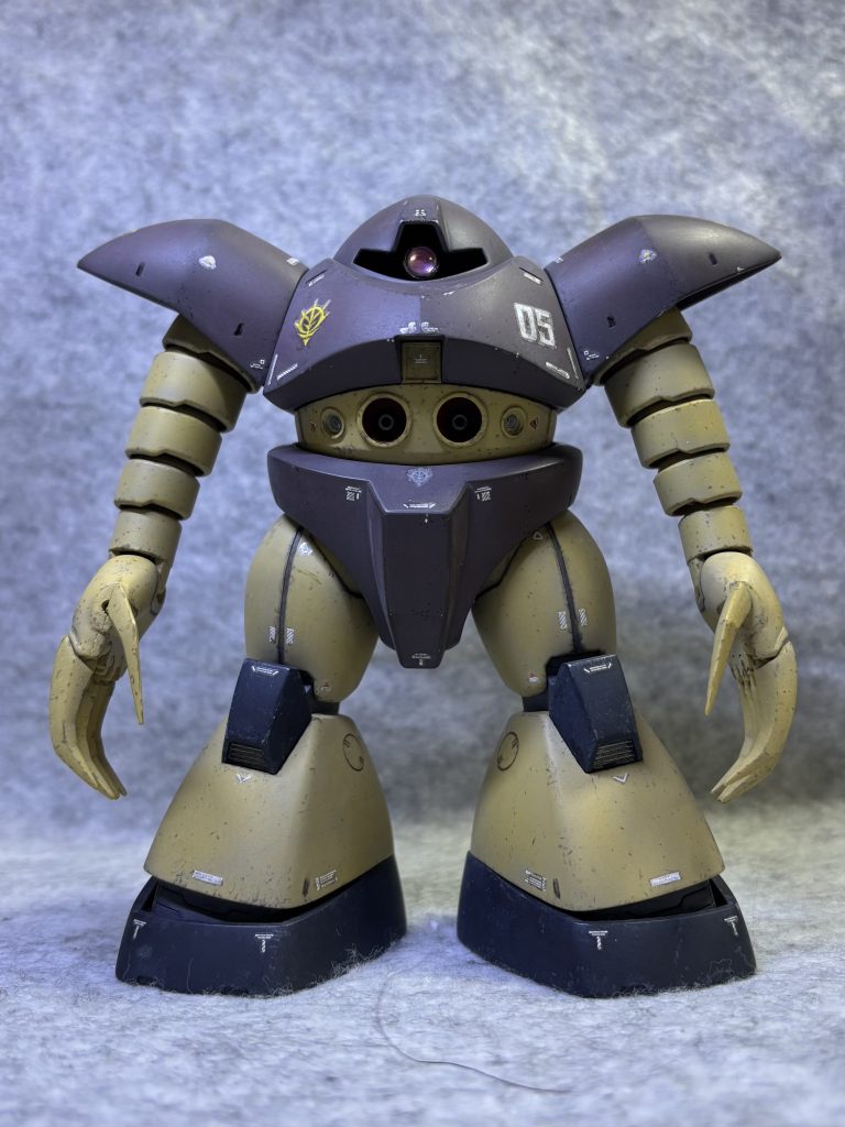 こんな感じに頭部が胴体に馴染んで更にどっしりと🥰