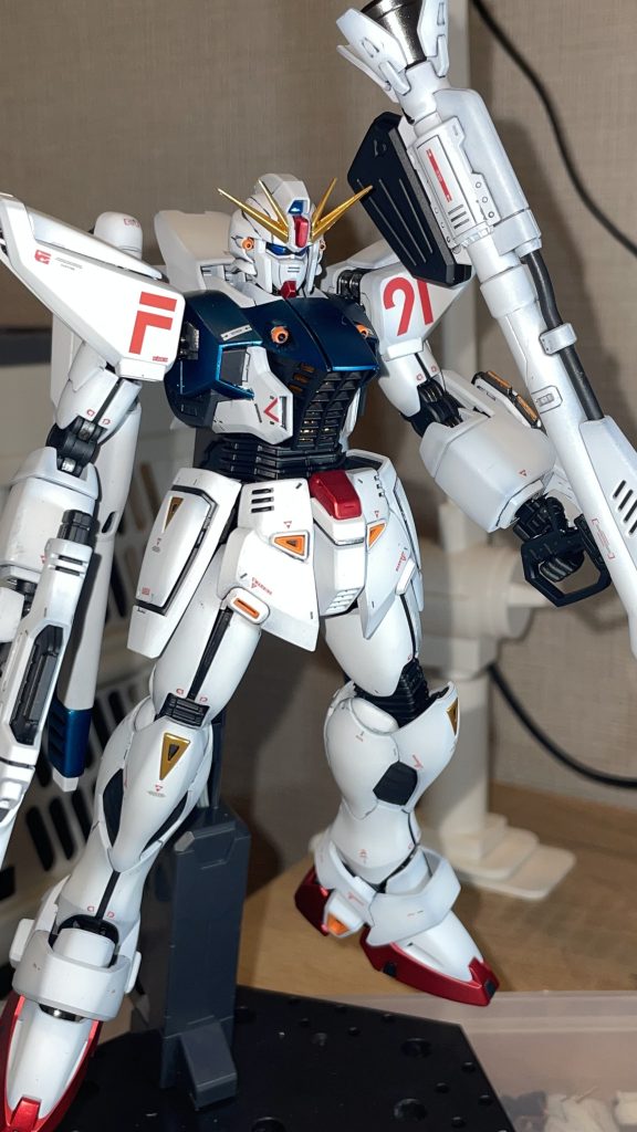 MG 1/100 ガンダムF91 Ver.2.0–5枚目/制作者：kumasan