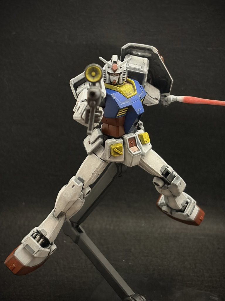 RX-78-2ガンダム 〜色違いプラバンとレッドチップを添えて