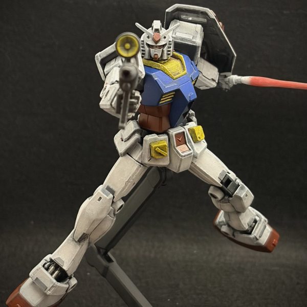 RX-78-2ガンダム 〜色違いプラバンとレッドチップを添えて