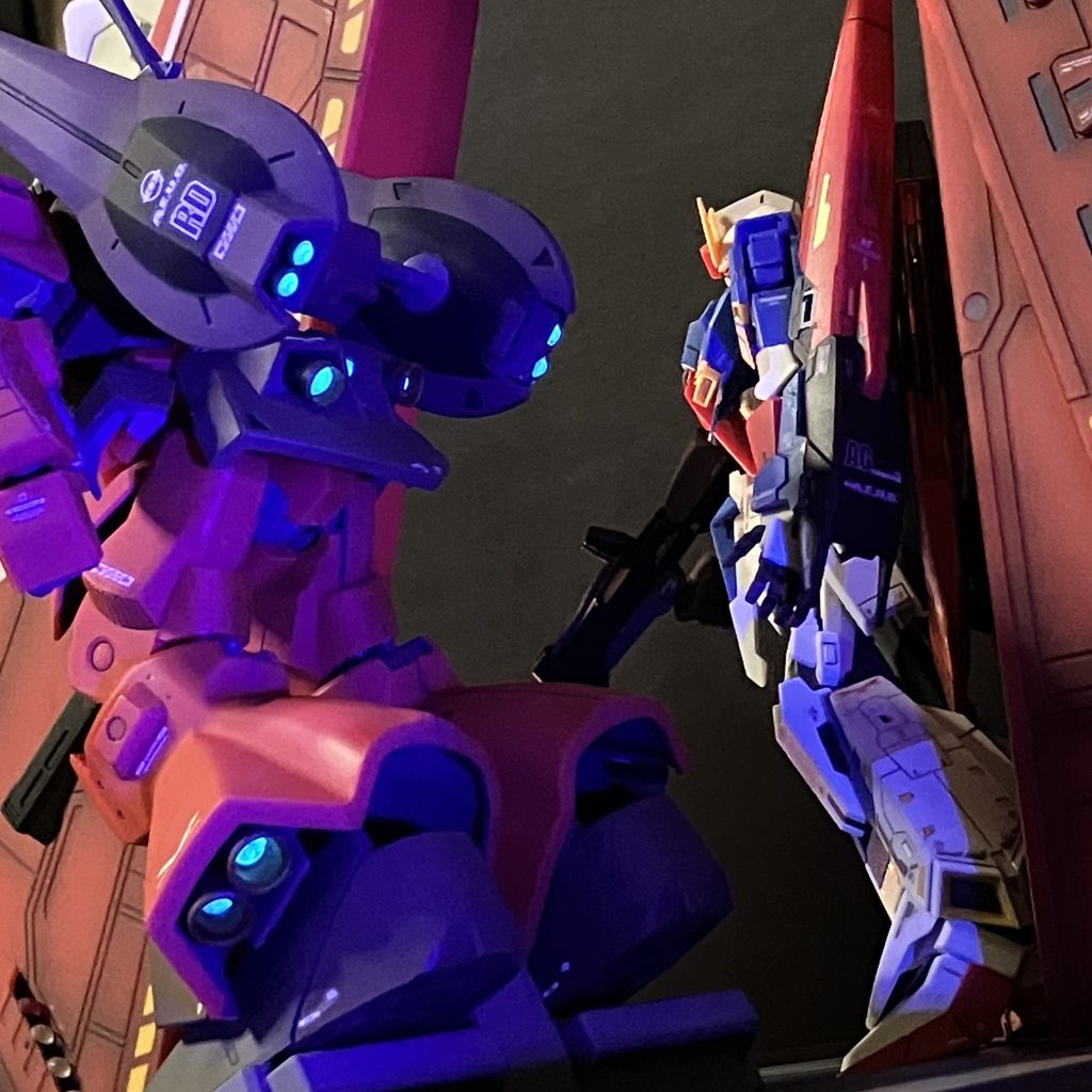 後方からのカット