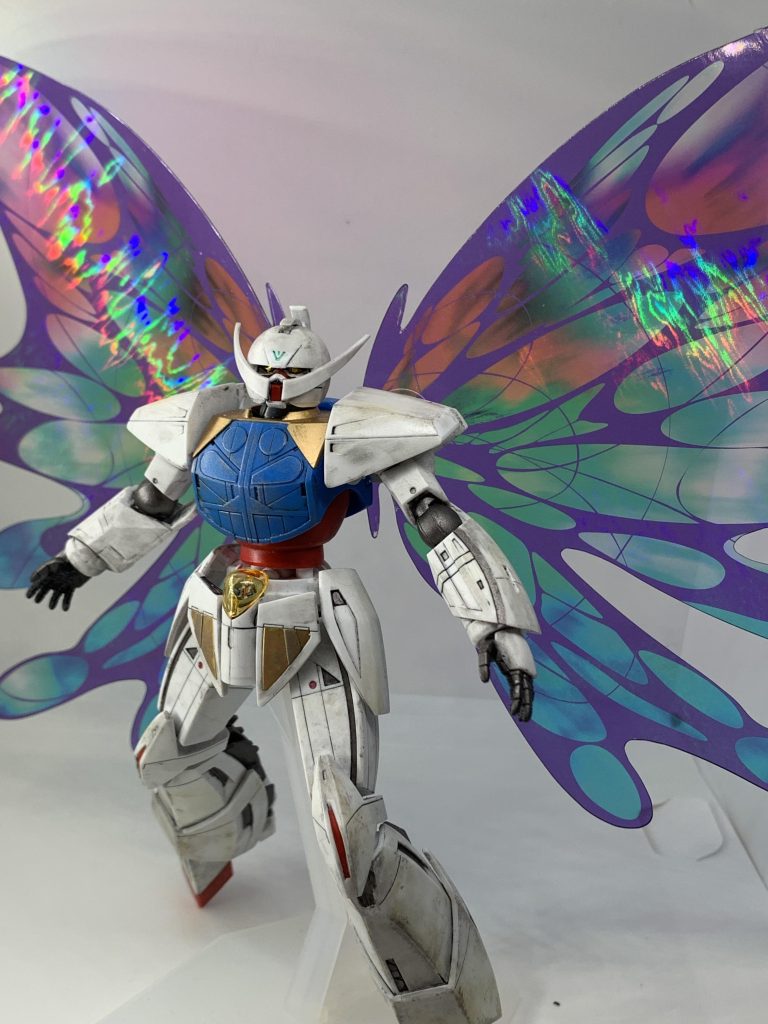 月光蝶である！地球を駆け回ってたころのイメージで汚したのでちょっと似合わない気もします。