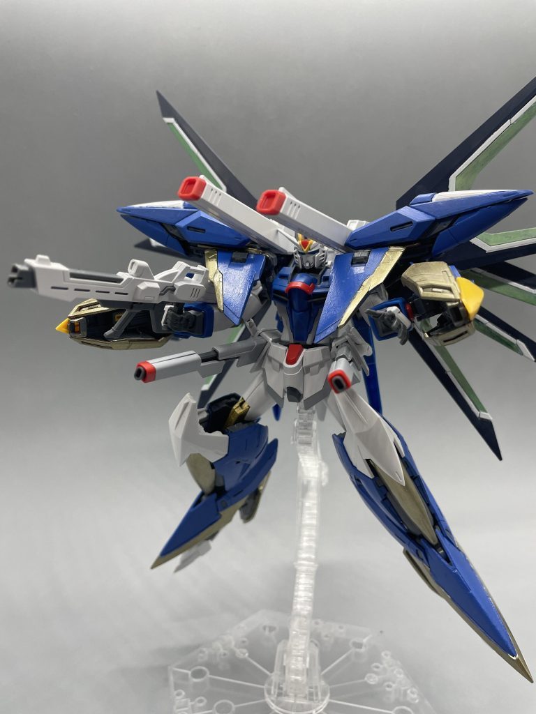 フルバースト状態も再現できます。