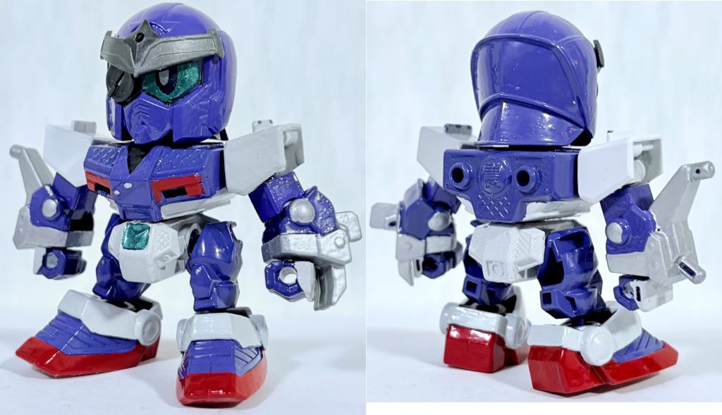 軽装タイプ。こっちの方がGの影忍に見えるかな(gundam-kao10)