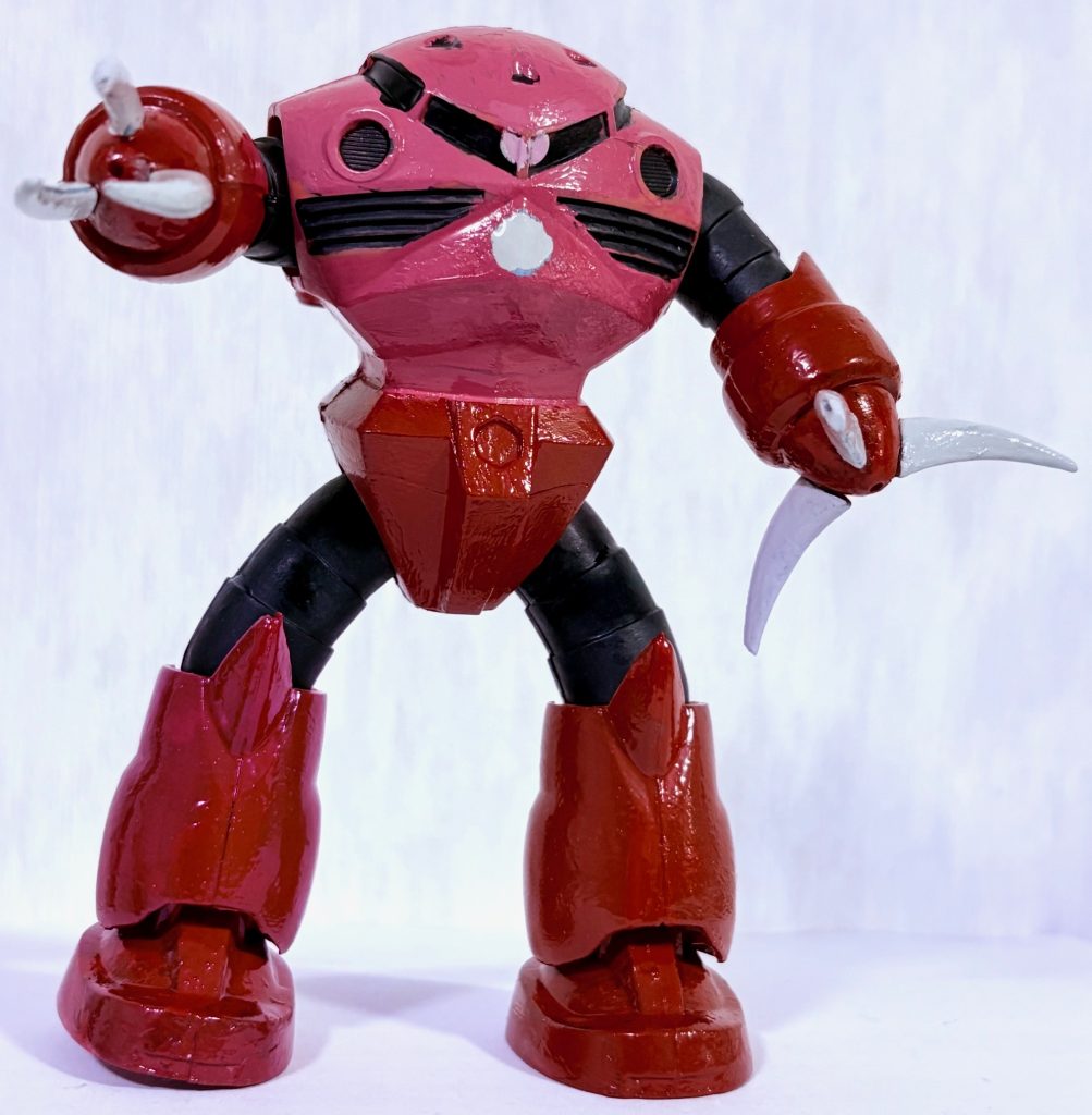 【HAPPY NEW YEAR】旧キット シャア専用ズゴック。