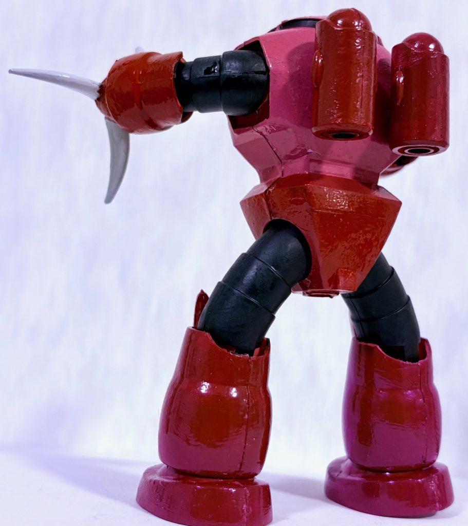 【HAPPY NEW YEAR】旧キット シャア専用ズゴック。–4枚目/制作者：G-spark