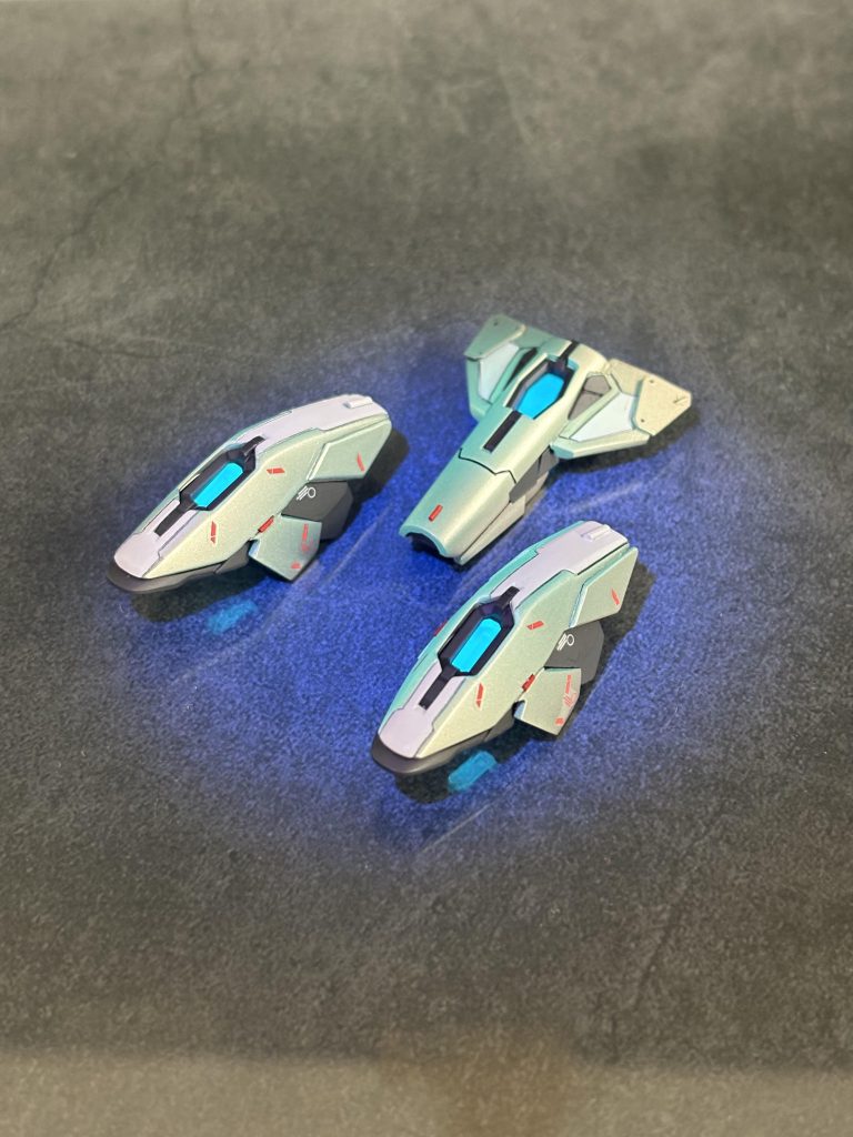 他追加装備スジボリ追加、塗り分けによる情報量追加プラ板を使って面構成変更ふんどしは大型化&nbsp;