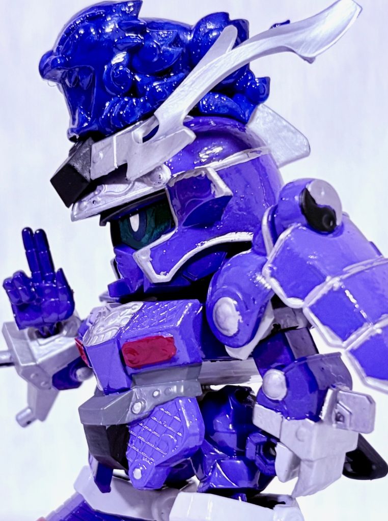 横からのアングル。こちらは特にデジラマ加工しなくてもかっこいいのでそのままにした。