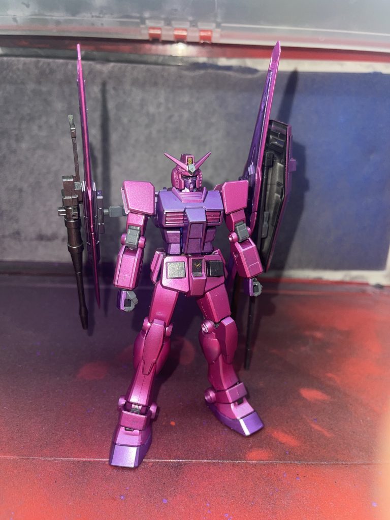 年越しはEGガンダムとエアブラシ練習