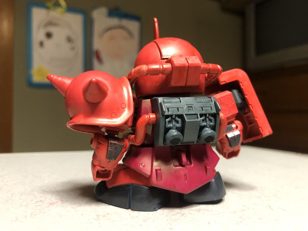 シャア専用ザク–3枚目/制作者：ヤマト糊@fcmpCXyhsk1RJ7p