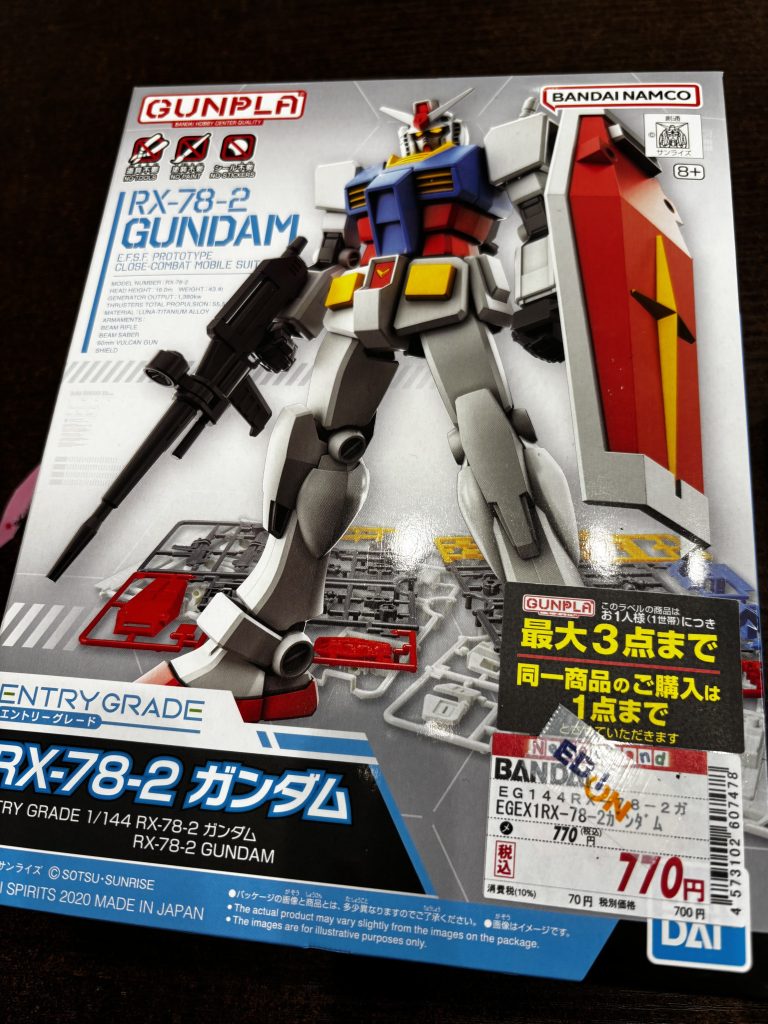 作品名：今日は親子でガンプラ作り<p>今日は親子でガンプラ作りです。 息子・・・EGガンダム 娘・・・ザクプラくんデラックスセット 父・・・オプションパーツセット19フィンファンネル 父は買う予定なかったのですが、棚の奥底から一つだけ見つけたので買っちゃいま [&hellip;]</p>
