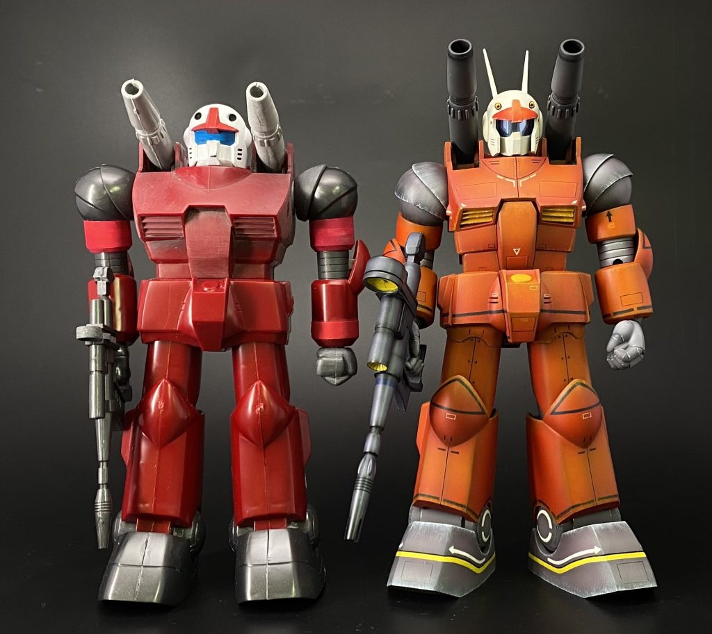 旧キット 1/100ガンキャノン–2枚目/制作者：寡作（カサク）