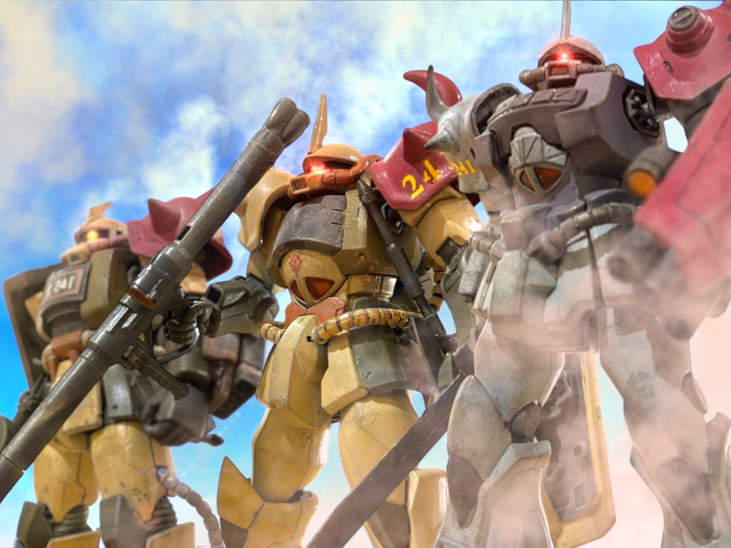 などなど、アイディアを頂いて、わたしの方では好き勝手キャラと機体を暴れさせる、というコンセプトでやっています笑 アイディアのきっかけはかなり重要で、ここがハマると一気にストーリーが出来上がっていく感じがします。いいアイディアをご提供くださったヨッチャKIDさんに、改めて感謝申し上げます! さて、物語は次回、緊張感を高めて、次々回でクライマックスの戦いに突入する予定です。 マイセンとマイロ、戦士として微妙に惹かれ合う二人の運命は!? そして、死亡フラグを立てまくっているサラはどうなるのか!?!? 次回もぜひよろしくお願いします(gundam-kao6)