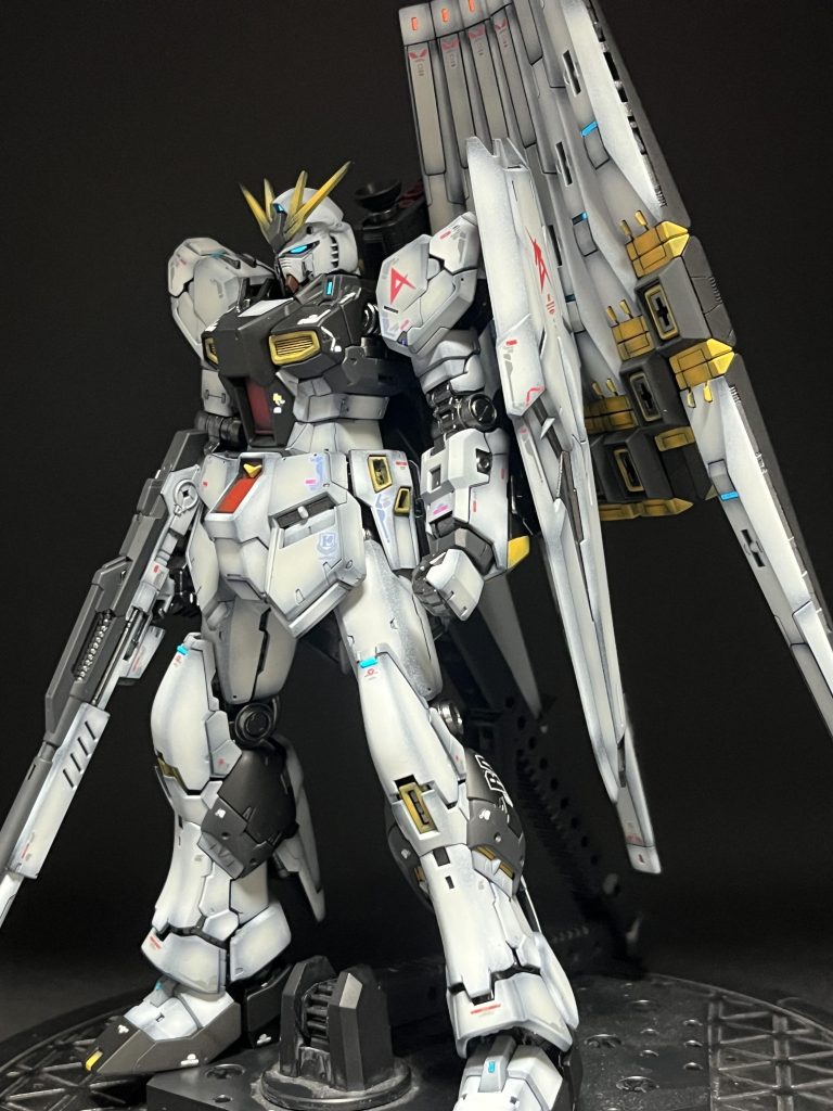 PGUが出るまでに!モールド彫り直し、グラデーションで黒・白2色ずつ使って🤩