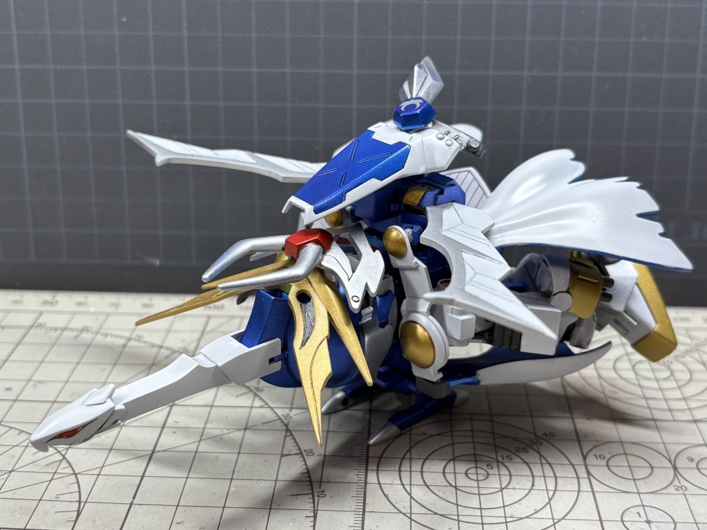 飛勇鶴形態にも変形可能！羽根を大きくしたのが良かったですね。