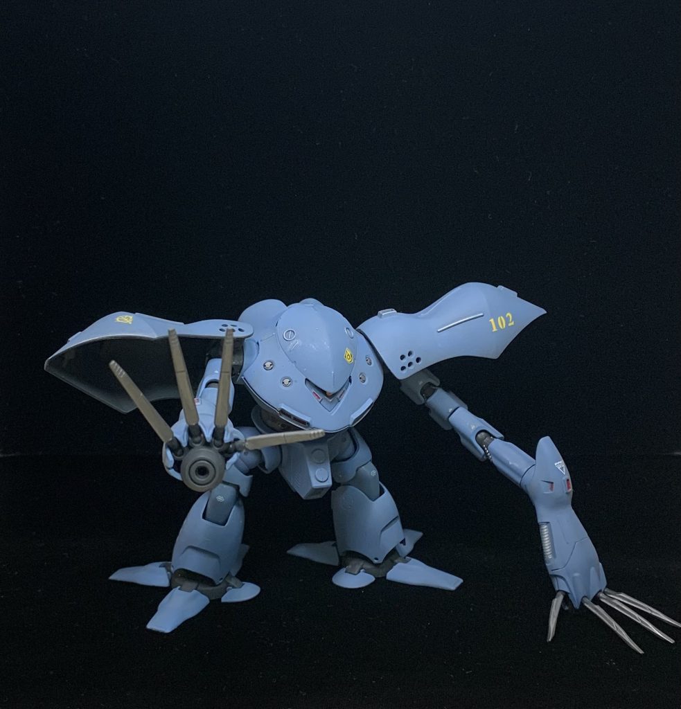 腕部ビームカノン。