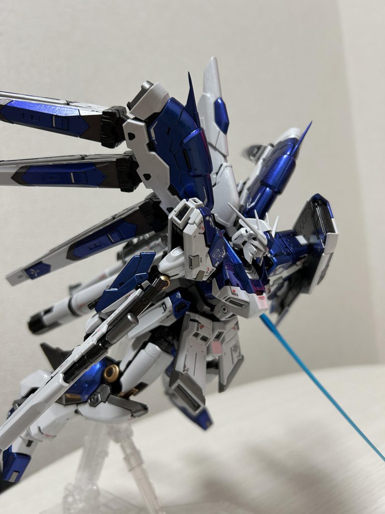 パープル部分は個人的に変えたかったので黒鉄で仕上げてます