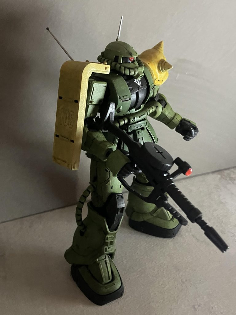 MS-06C-6  ザクⅡ  フレデリック・ブラウン機–5枚目/制作者：さーしースー