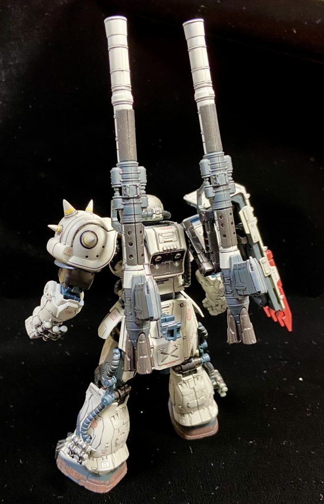 バックパックにつけたサブアーム以外は特にいじっていません