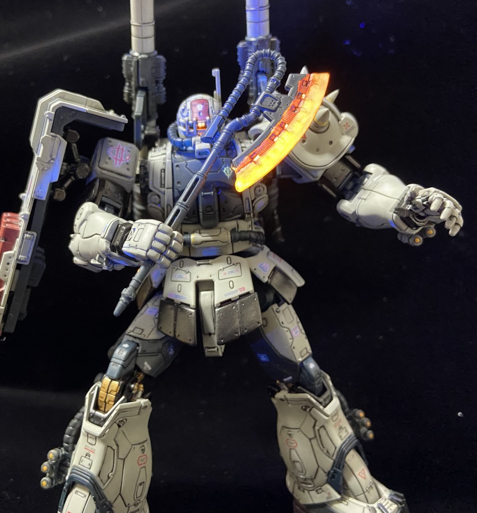 ヒートホークもバッチリ決まります👍