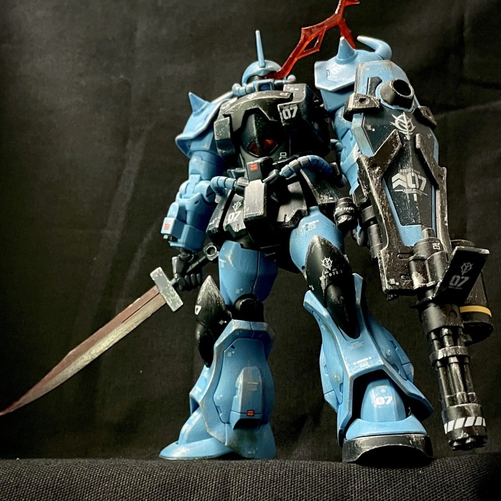HG グフカスタム 震える山 前編｜@積み機クズ師さんのガンプラ作品