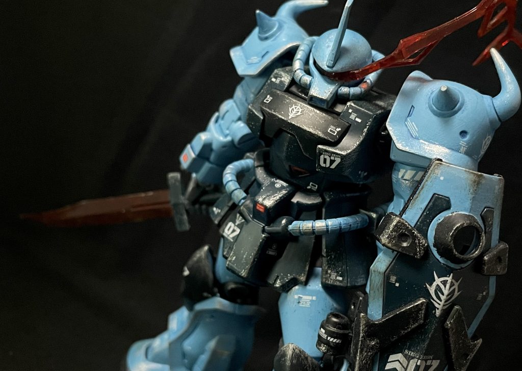 ウェザリングと、ガトリングをショートにしたぐらいですが絵になるキットです。