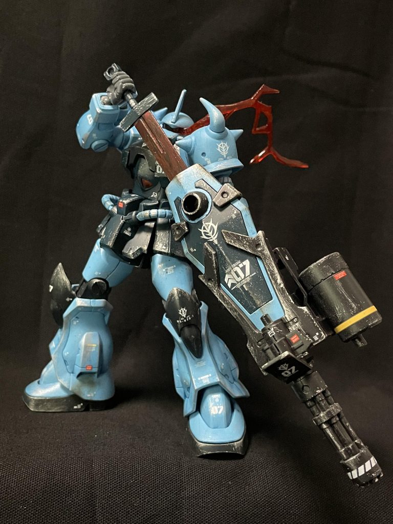 初のウェザリングでしたが個人的にはよく出来てテンション上がったの覚えてます。