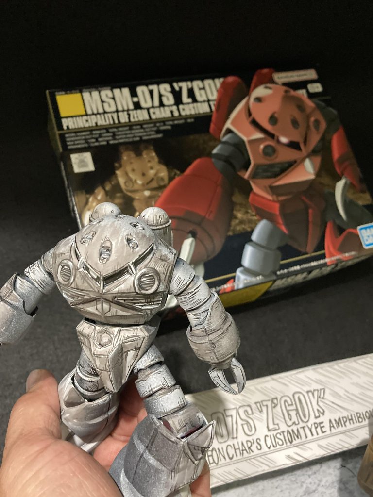 今プラモデルを2.5次元化するのにハマっています✨