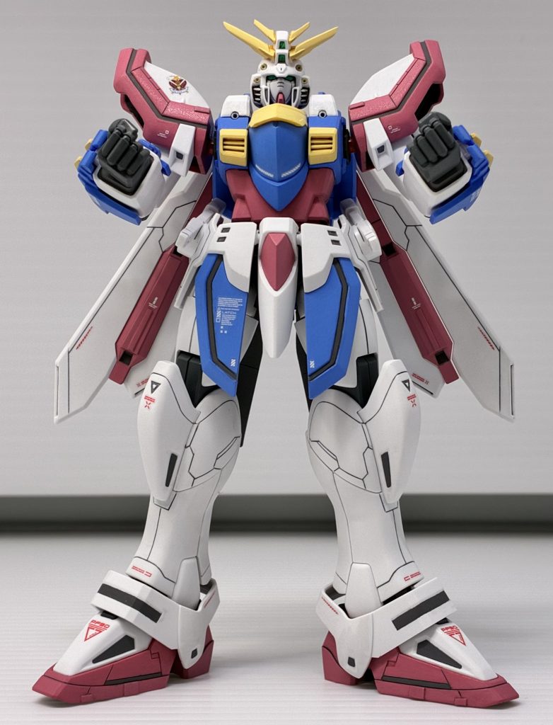 モビルファイターですから、強そうなポージングがハマりますね😙