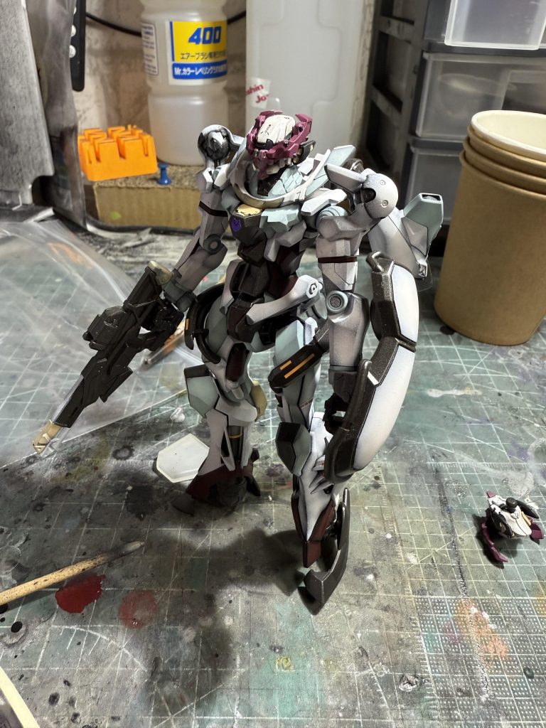 作業台汚いです💦