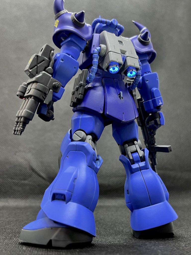 バーニアは中を蛍光塗料で塗ったので、UVライトでいい感じに光ります