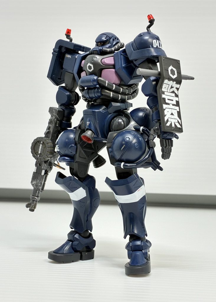 HG 機動戦士Gundam GQuuuuuuX 軍警ザク 1/144