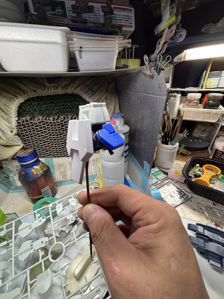 hiνガンダムブレイブからリアアーマーを移植