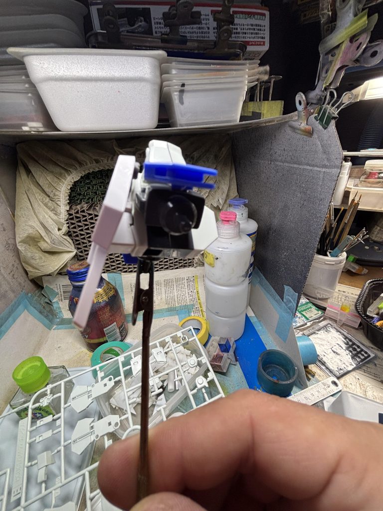 hiνガンダムブレイブからリアアーマーを移植