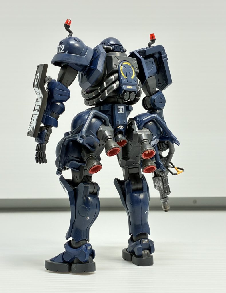 HG 機動戦士Gundam GQuuuuuuX 軍警ザク 1/144–3枚目/制作者：AZM。