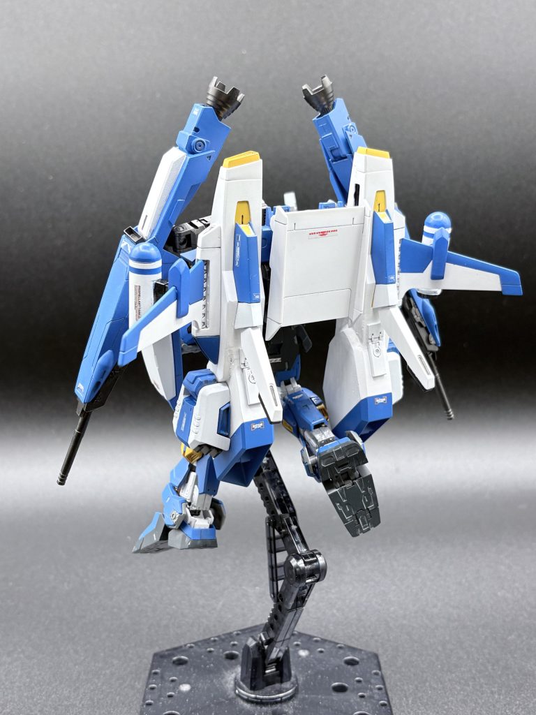 背中からはほぼMKⅡが見えなくなりました。