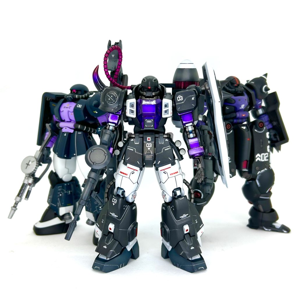 はい。異世界から集合した三連星★★★この機体でアナザーコンエントリーしまーす！よろしくお願いしますm(_ _)m最後までご覧いただきありがとうございました🙇‍♂️